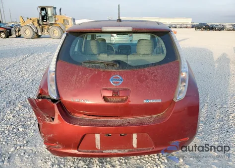 2015 Nissan Leaf S from USA, damaged, VIN 1N4AZ0CP4FC335276
